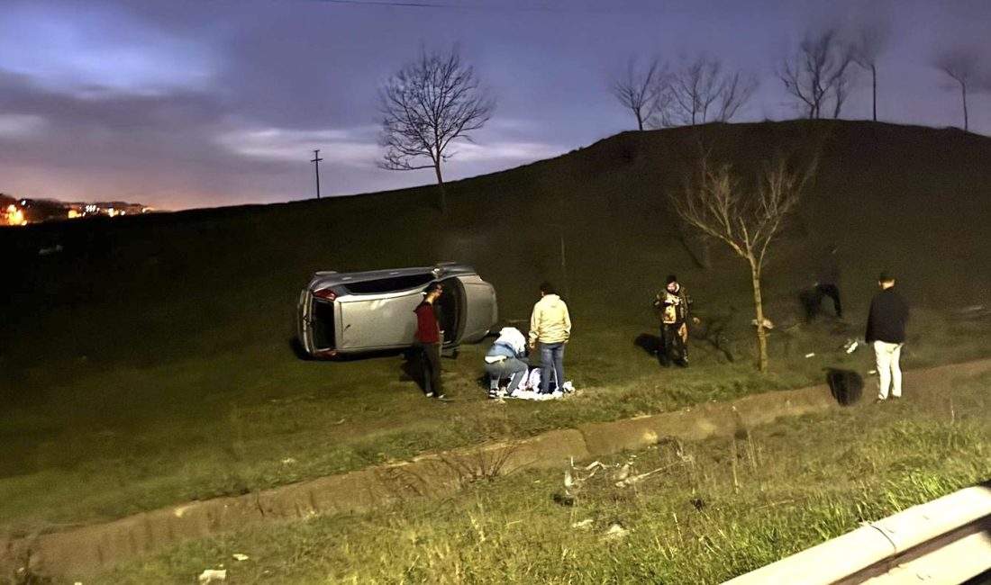Tekirdağ Çorlu’da gece yarısı meydana gelen kazanın ardından ortaya çıkan