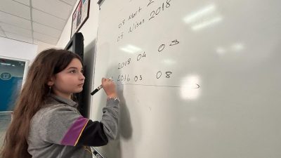 Trabzon’da yaşayan 10 yaşındaki Lina Saka, STEM Olimpiyatları’nda 153 ülkeden