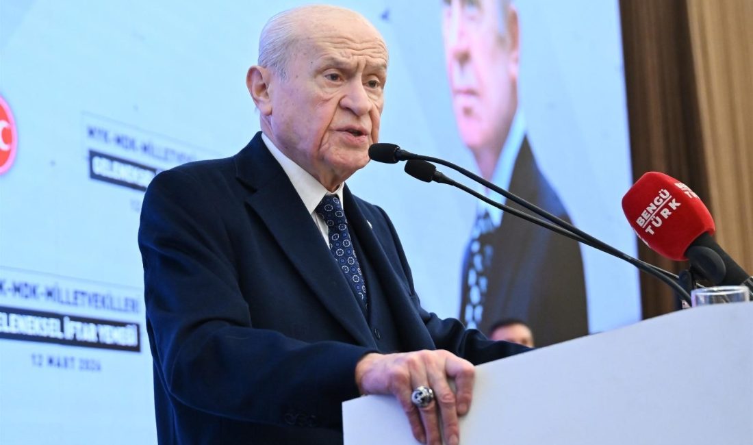 MHP Genel Başkanı Devlet Bahçeli, partisinin iftar programında yaptığı hayati