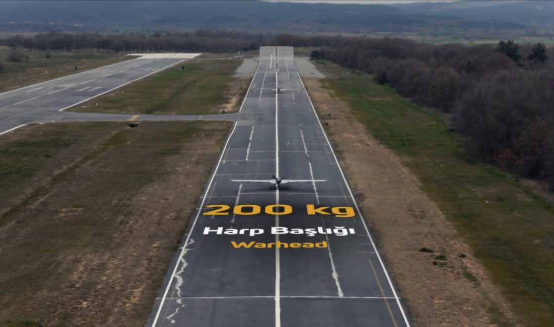 Baykar tarafından yerli ve milli imkanlarla geliştirilen K2 Kamikaze İHA,