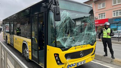 İstanbul Üsküdar’da Kısıklı Caddesi üzerinde seyir halindeki bir özel halk