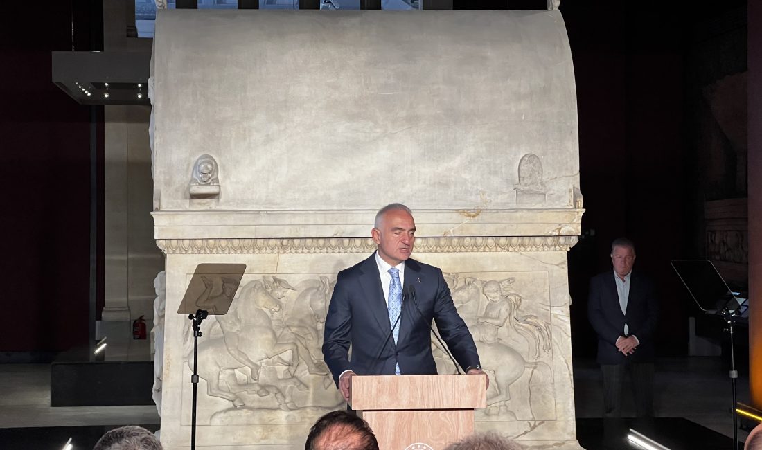 Kültür ve Turizm Bakanı Mehmet Nuri Ersoy, Türkiye’nin kültürel miras