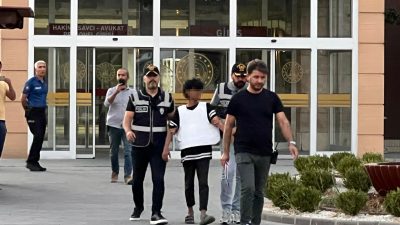 Kahramanmaraş’ta bir atış poligonuna levye ile girerek adeta cephanelik çalan