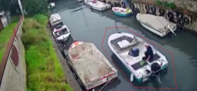 İstanbul Kartal Sahili’nden balık tutmak amacıyla teknesiyle denize açılan 50