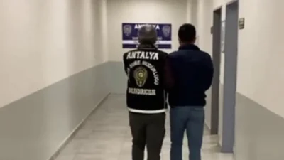 Antalya’da bir iş yerinde sipariş sorumlusu olarak görev yapan şahsın,