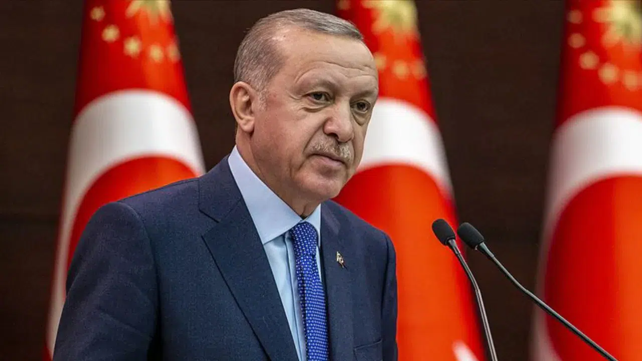 Cumhurbaşkanı Recep Tayyip Erdoğan ile Birleşik Krallık Başbakanı Keir Starmer