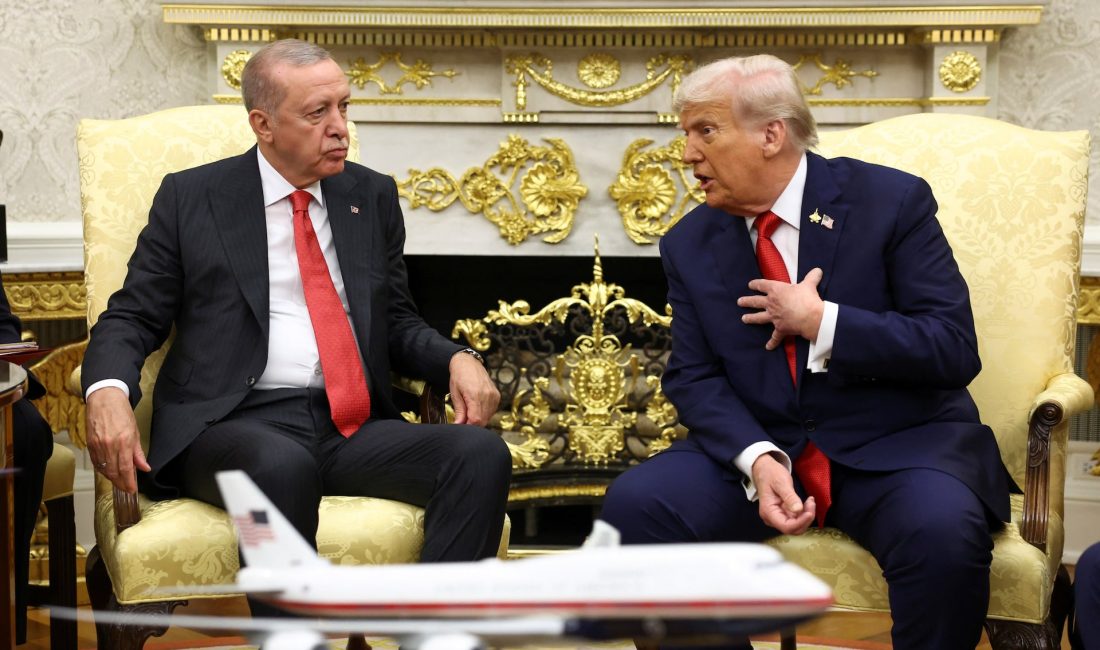 Cumhurbaşkanı Recep Tayyip Erdoğan ile ABD Başkanı Donald Trump arasında