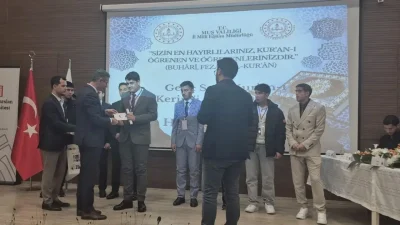Muş’ta düzenlenen Genç Sada Kur’an-ı Kerim’i Güzel Okuma Yarışması Bölge