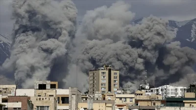 İsrail ordusu İran’ın Kum kentindeki Şehkuye Sanayi Bölgesi’nde bazı noktaları