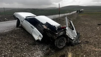 Afyonkarahisar’ın Çobanlar ilçesinde meydana gelen ve görenlerin kanını donduran trafik