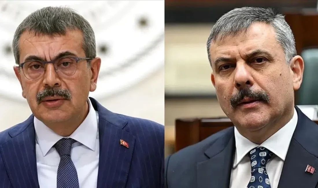 İçişleri Bakanı Mustafa Çiftçi ve Milli Eğitim Bakanı Yusuf Tekin,
