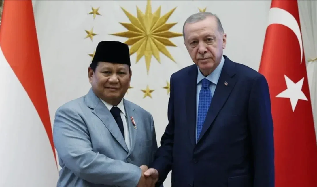 Cumhurbaşkanı Recep Tayyip Erdoğan, Endonezya Cumhurbaşkanı Prabowo Subianto ile gerçekleştirdiği