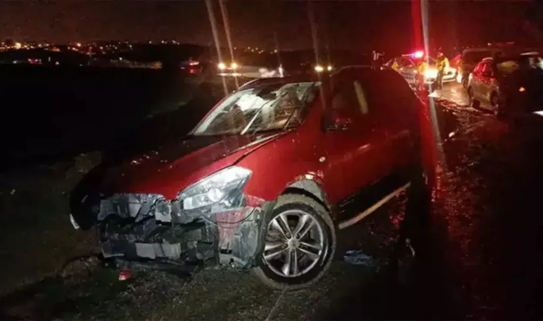 Çorum’da Ortaköy yolu ile Karaca köy yolunun kesiştiği kavşakta iki