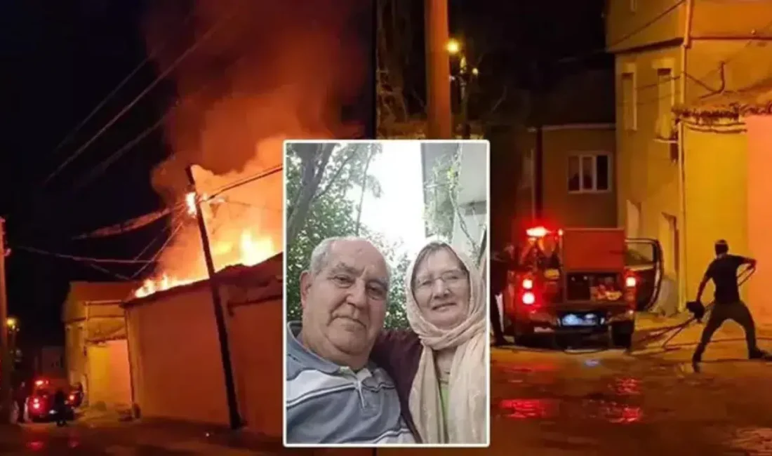 Muğla’nın Yatağan ilçesinde sessiz geceyi yırtan alevler müstakil bir evi