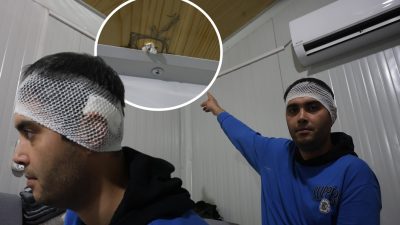 Hatay’da bayram sabahı konteynerinde uyuyan 33 yaşındaki güvenlik görevlisi Mehmet