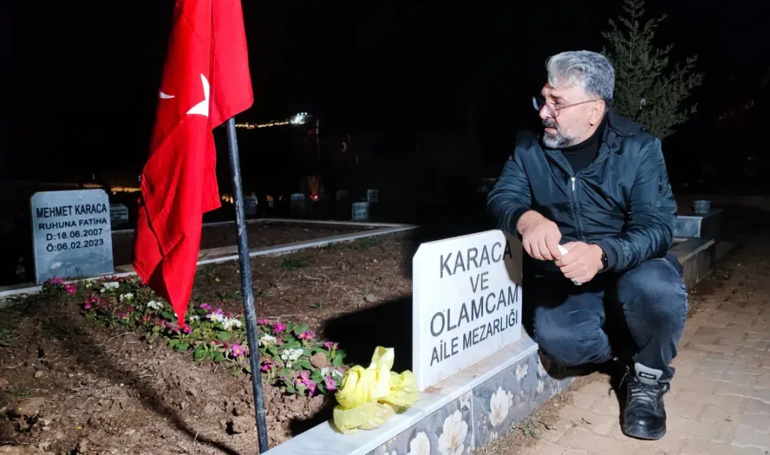 Gaziantep’in İslahiye ilçesinde 6 Şubat depremlerinin ardından tüm ailesini yitiren