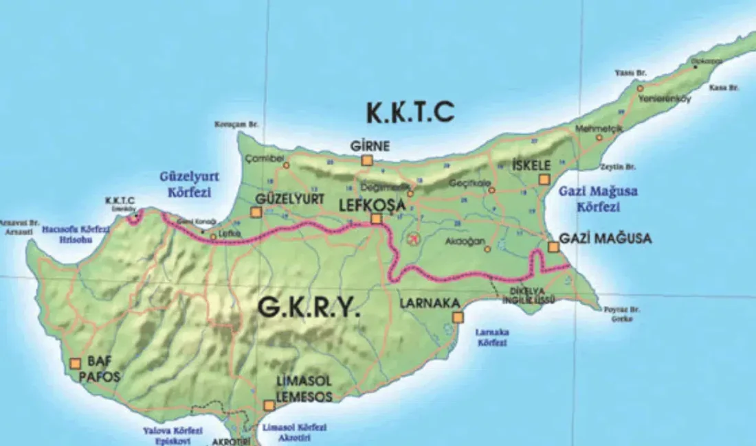 Güney Kıbrıs’ta dün gece hareketli saatler yaşanırken İngiliz askeri tesislerini