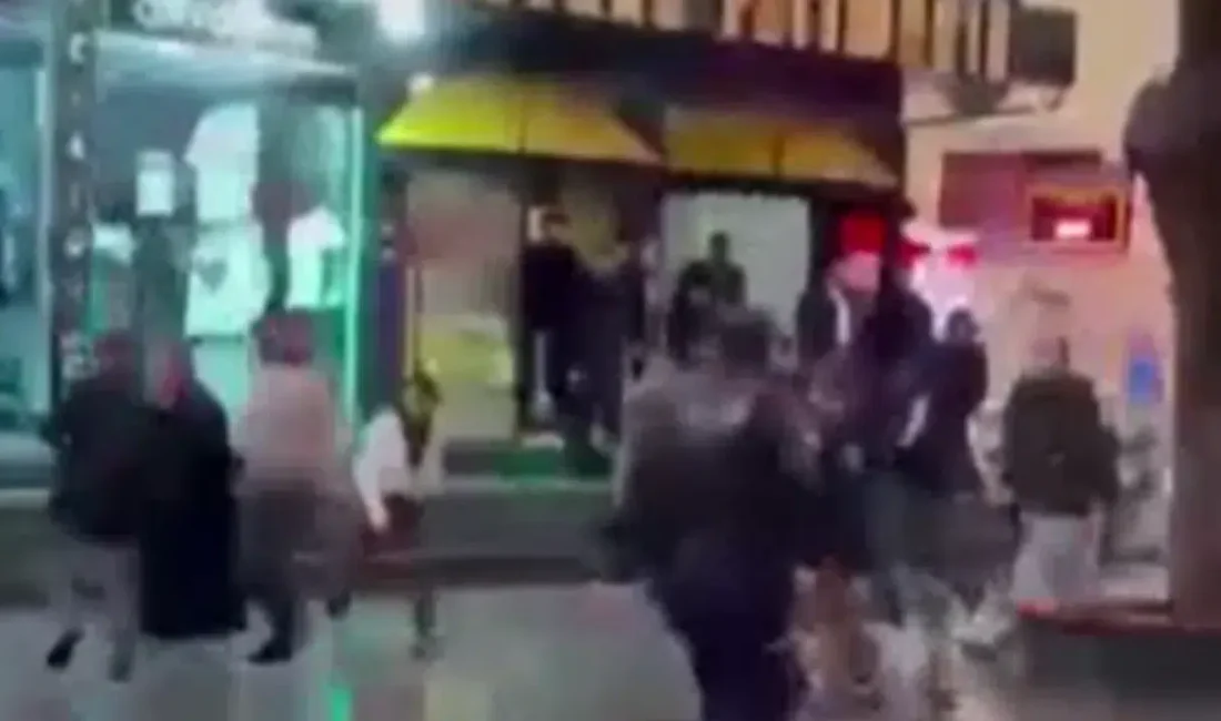 Siirt’te iki grup arasında başlayan sözlü tartışmanın bir anda şiddetli