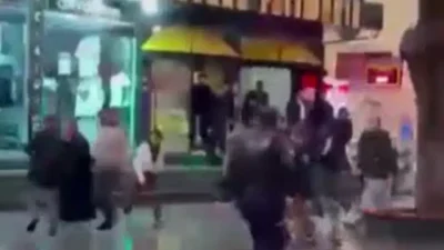 Siirt’te iki grup arasında başlayan sözlü tartışmanın bir anda şiddetli