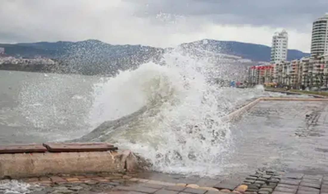 Meteoroloji Genel Müdürlüğü tarafından Ege Denizi için yapılan son dakika