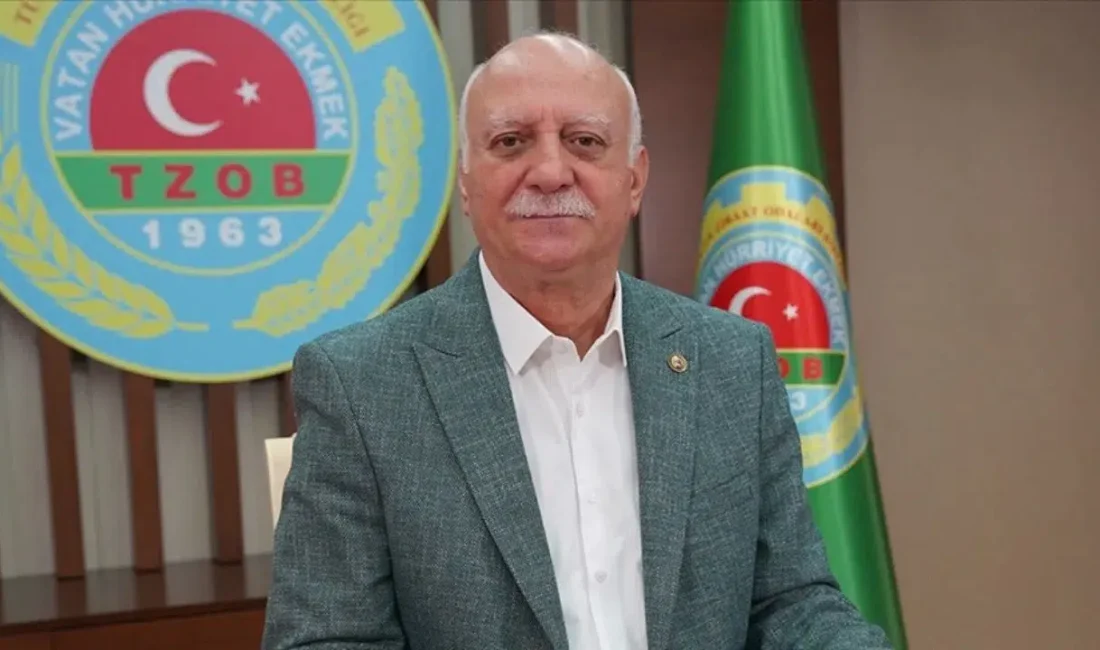 Türkiye Ziraat Odaları Birliği (TZOB) Genel Başkanı Şemsi Bayraktar, Şubat