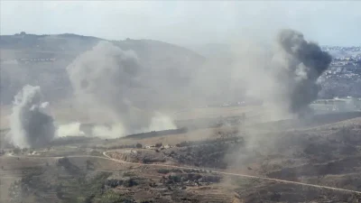 İsrail ordusu, Lübnan’ın güneyindeki 80 farklı köy ve beldeye yönelik