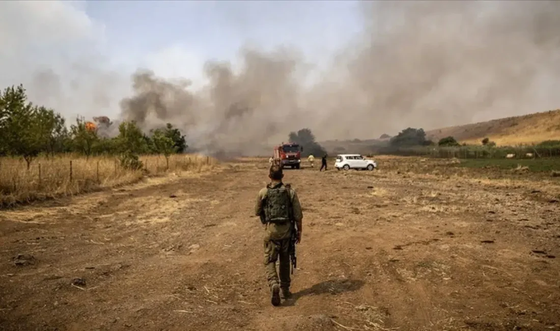 İsrail ordusu Lübnan’ın başkenti Beyrut’un güneyindeki Dahiye bölgesini bir kez