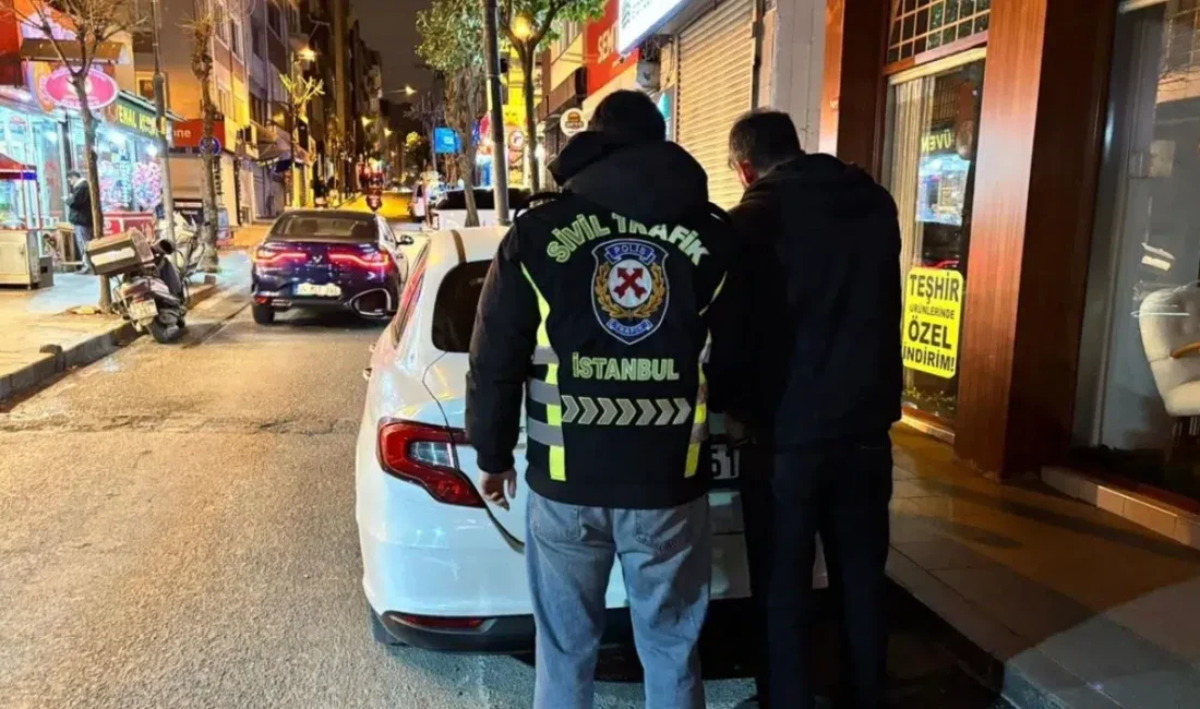 İstanbul Şişli’de trafikte tartıştığı sürücünün peşini bırakmayan, ters yöne girerek