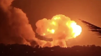 İsrail ordusunun Lübnan’ın güneyindeki farklı beldelere yönelik gerçekleştirdiği şiddetli saldırılar