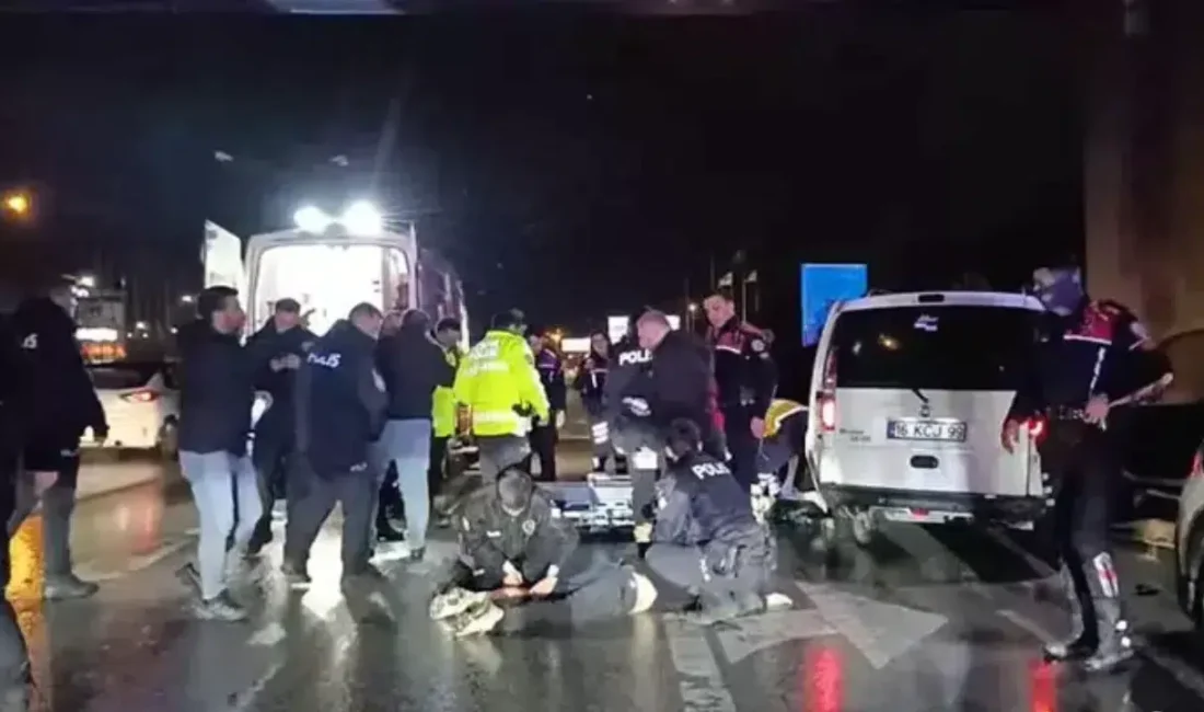 Bursa’nın Osmangazi ilçesinde “kadına şiddet” ihbarı üzerine durdurulan bir araçta