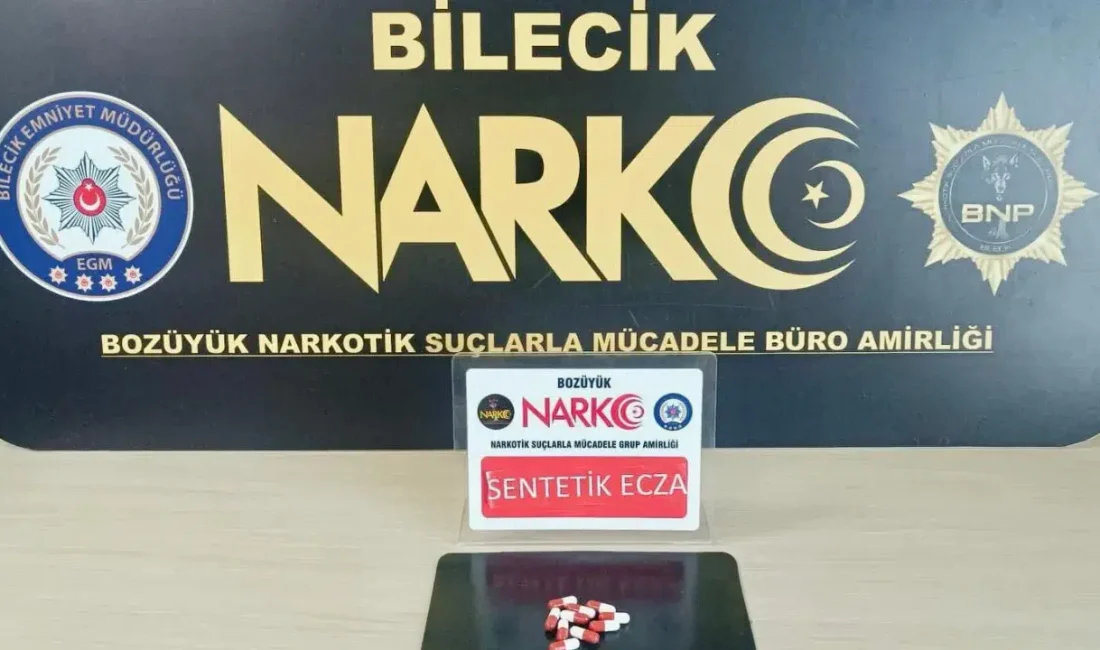 Bilecik’in Bozüyük ilçesinde emniyet güçlerinin titizlikle yürüttüğü uyuşturucu operasyonunda çok