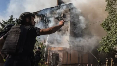 Irak’ın Erbil kentinde gece saatlerinde düzenlenen insansız hava aracı saldırıları