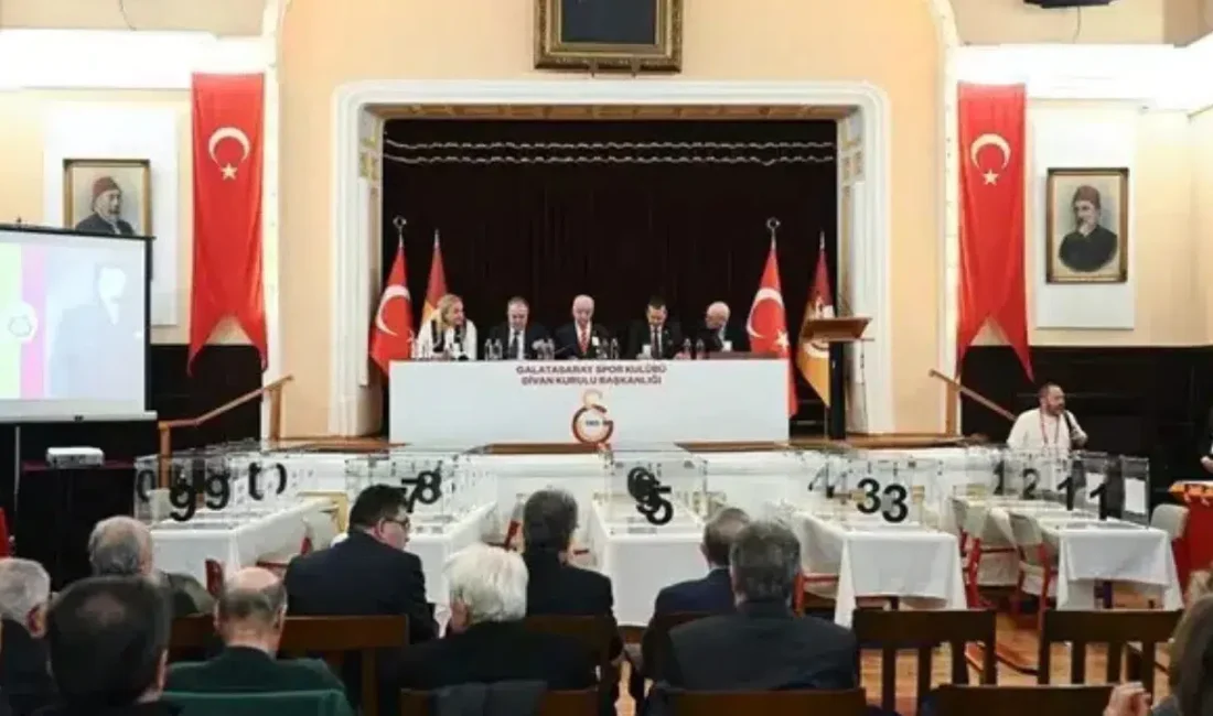 Galatasaray Spor Kulübü’nde büyük bir merakla beklenen Divan Kurulu Başkanlık