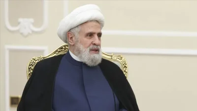 İsrail’in Lübnan üzerindeki askeri baskısı artarken Hizbullah Genel Sekreteri Naim