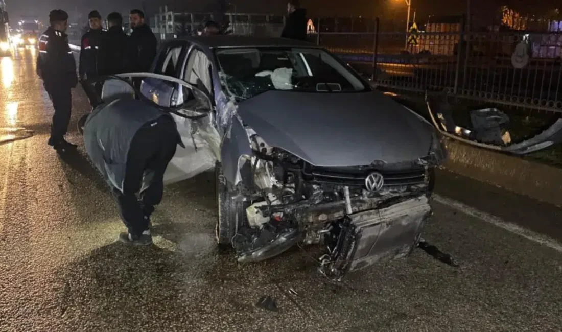 Bursa’nın İnegöl ilçesinde meydana gelen korkunç kazada, direksiyon hakimiyetini kaybeden