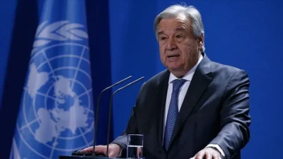 Birleşmiş Milletler Genel Sekreteri Antonio Guterres ve Avrupa Birliği Konseyi