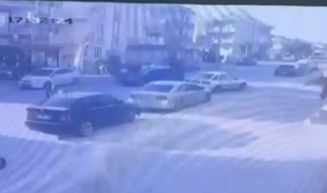 Antalya’nın Manavgat ilçesinde meydana gelen ve güvenlik kameralarına saniye saniye