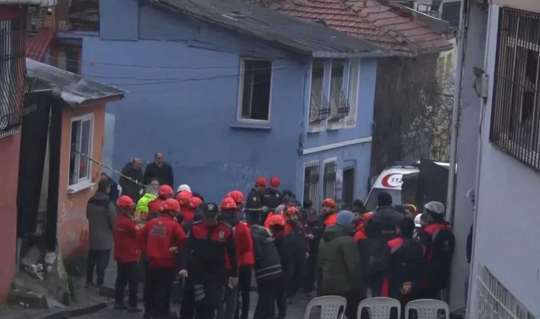 İstanbul Fatih’te meydana gelen ve iki binanın çökmesine yol açan