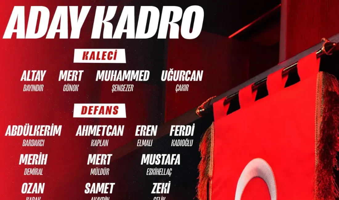 Ay-Yıldızlı ekibimizin 2026 FIFA Dünya Kupası yolundaki en önemli virajı