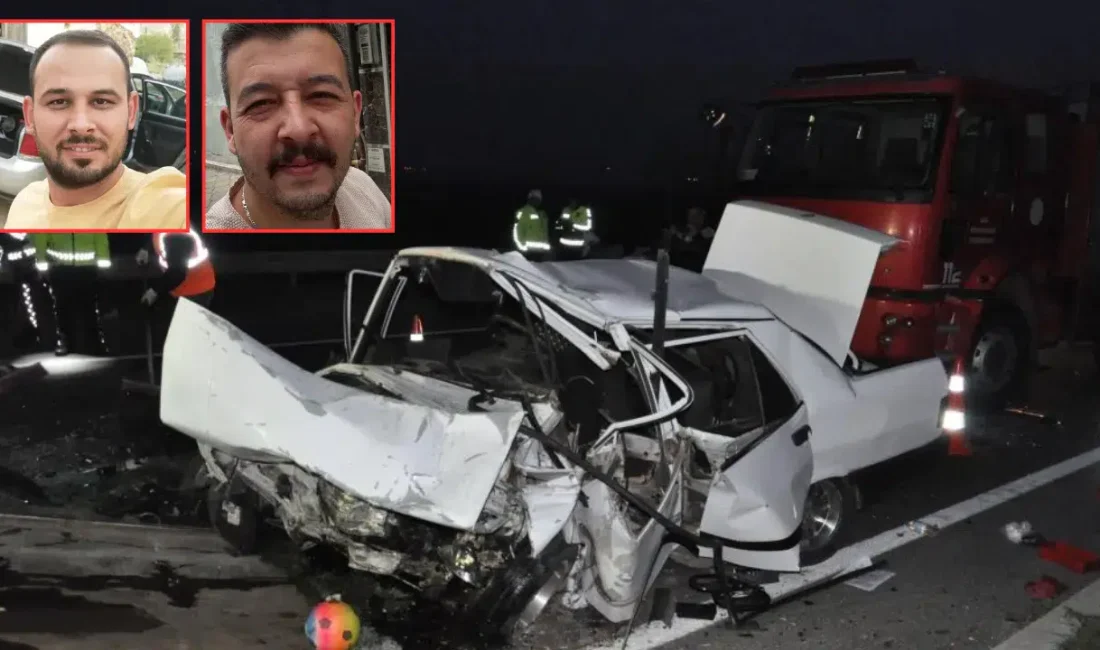 Manisa’nın Salihli ilçesinde üç otomobilin karıştığı zincirleme trafik kazası ortalığı