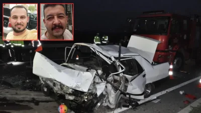 Manisa’nın Salihli ilçesinde üç otomobilin karıştığı zincirleme trafik kazası ortalığı