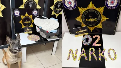 Adıyaman’ın Gölbaşı ilçesinde emniyet güçlerinin dikkati sayesinde film sahnelerini aratmayan