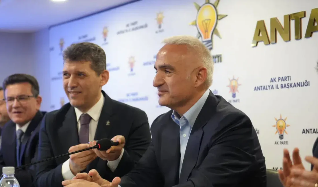 Kültür ve Turizm Bakanı Mehmet Nuri Ersoy, turizmde Türkiye’nin çıtasını