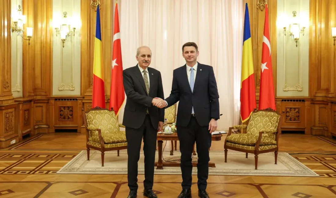 TBMM Başkanı Numan Kurtulmuş, resmi temaslarda bulunmak üzere gittiği Romanya’nın