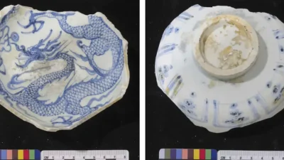 Singapur kıyılarında gerçekleştirilen su altı araştırmalarında keşfedilen gizemli bir batık