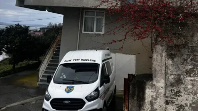 Rize’nin İyidere ilçesinde gece saatlerinde meydana gelen soba faciası bir