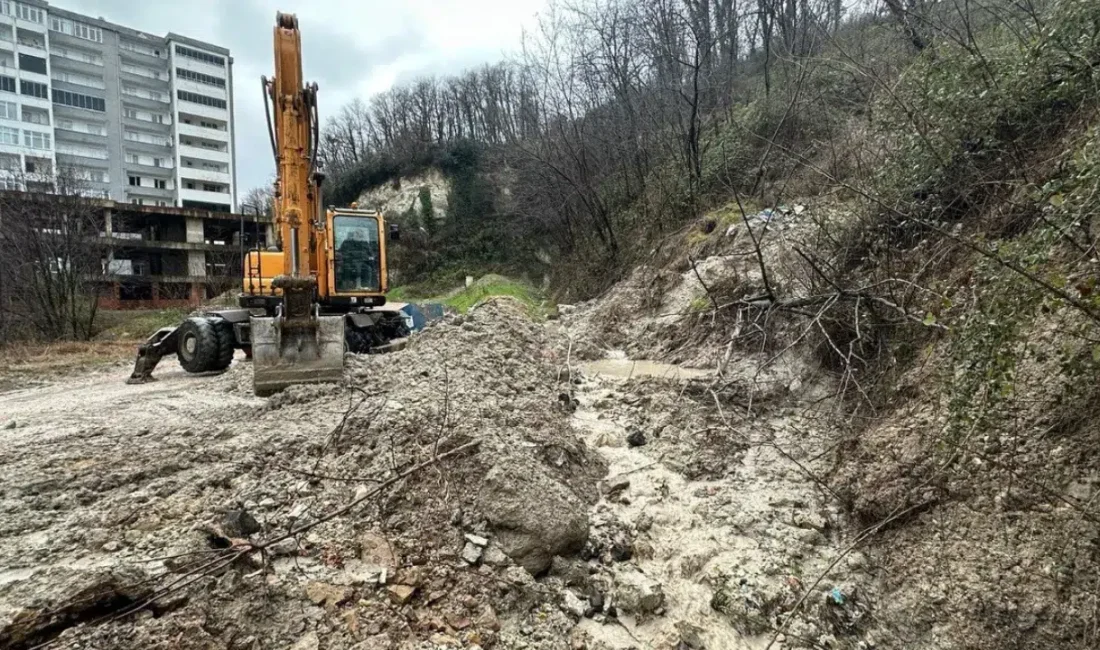 Ordu’nun Fatsa ilçesinde etkili olan şiddetli sağanak yağışlar büyük bir