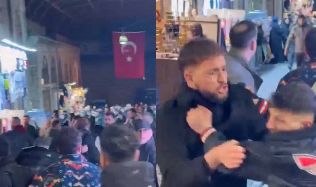 Bursa’nın kalbi olan tarihi Kapalı Çarşı bölgesinde bugün tansiyon tavan