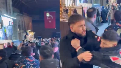 Bursa’nın kalbi olan tarihi Kapalı Çarşı bölgesinde bugün tansiyon tavan