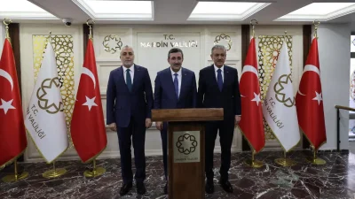 Cumhurbaşkanı Yardımcısı Cevdet Yılmaz ile Çalışma ve Sosyal Güvenlik Bakanı